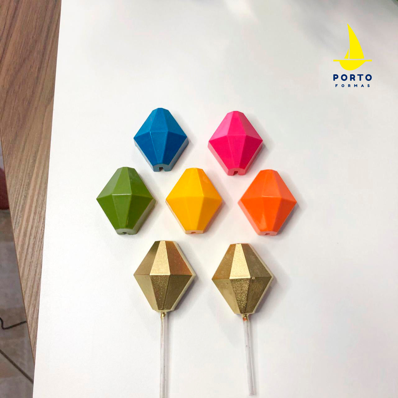 Diamond Gem Pop Balloon Chocolate mould