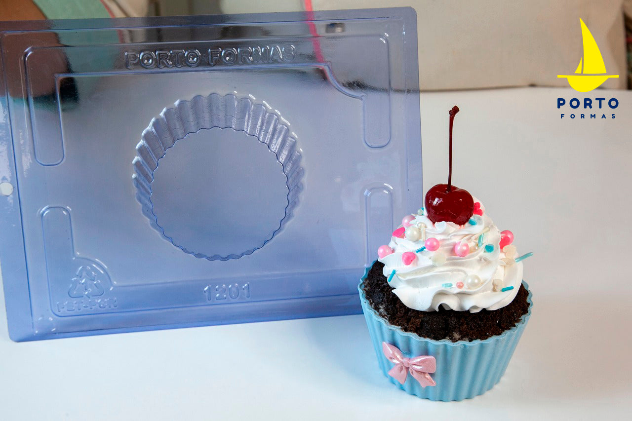 Giant Cupcake Chocolate Mould