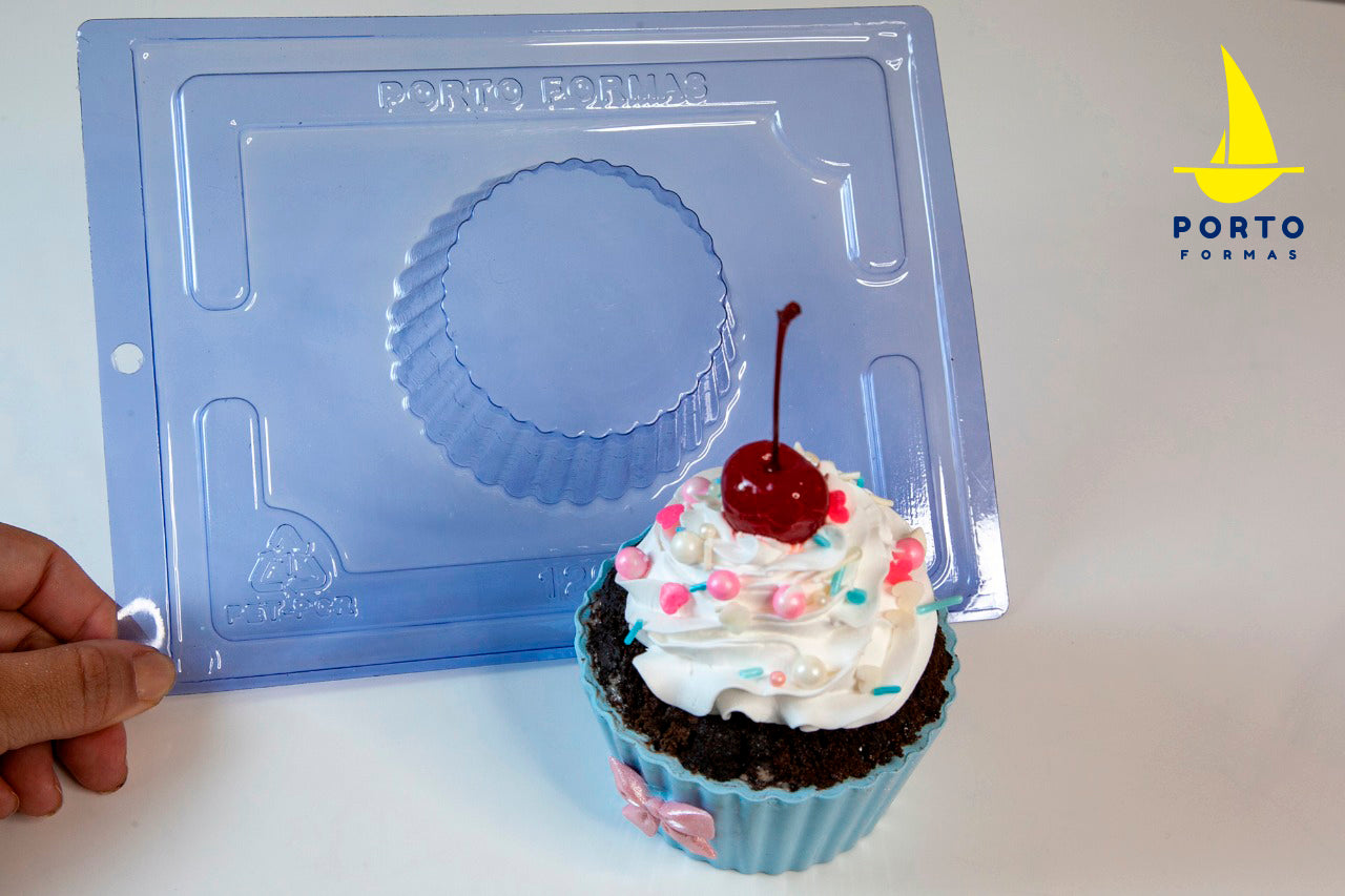 Giant Cupcake Chocolate Mould