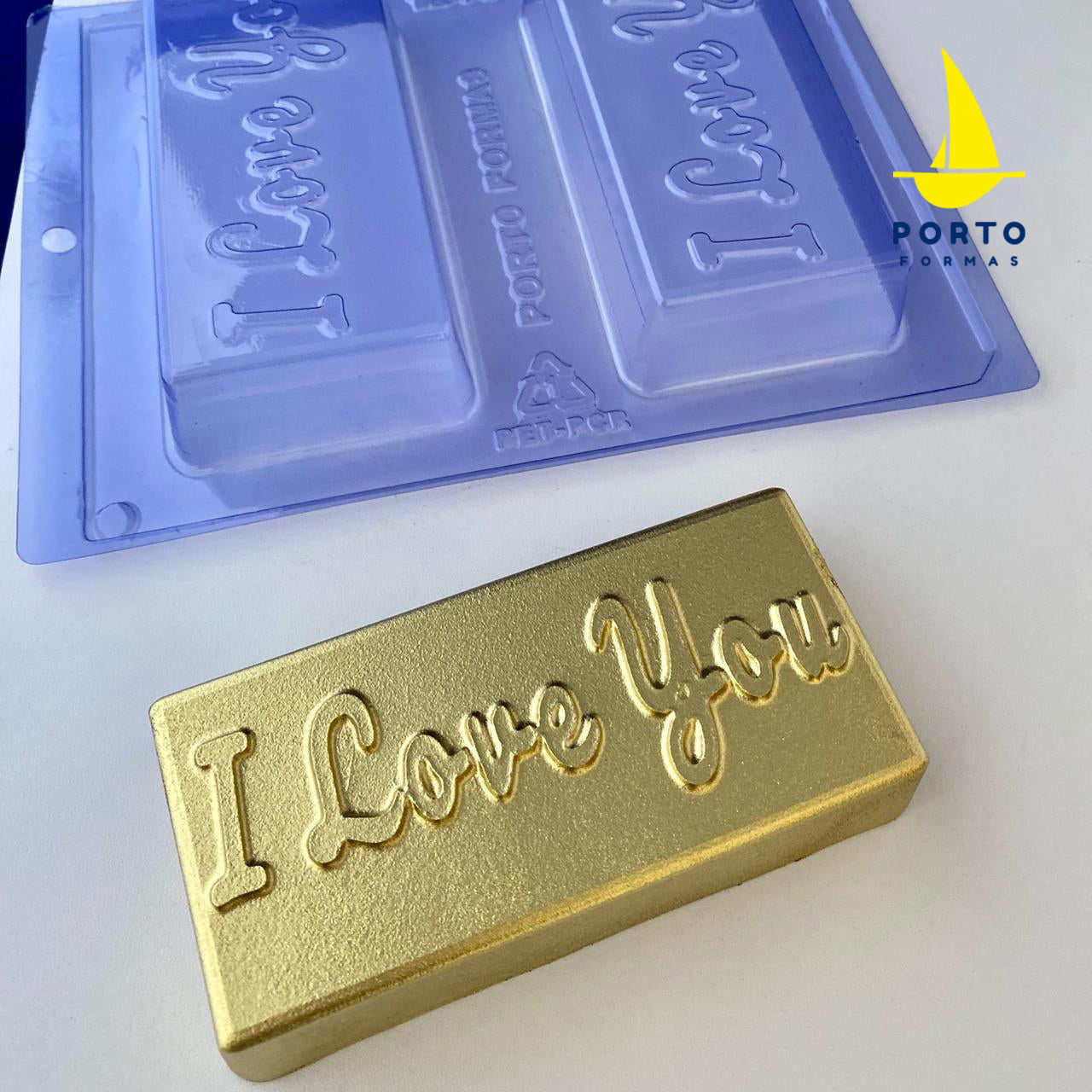 I LOVE YOU BAR Chocolate Mould