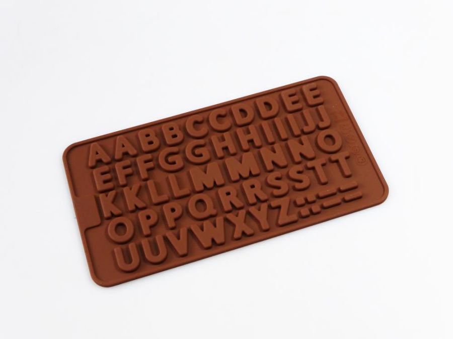 Mini Alphabet and Number silicone mould