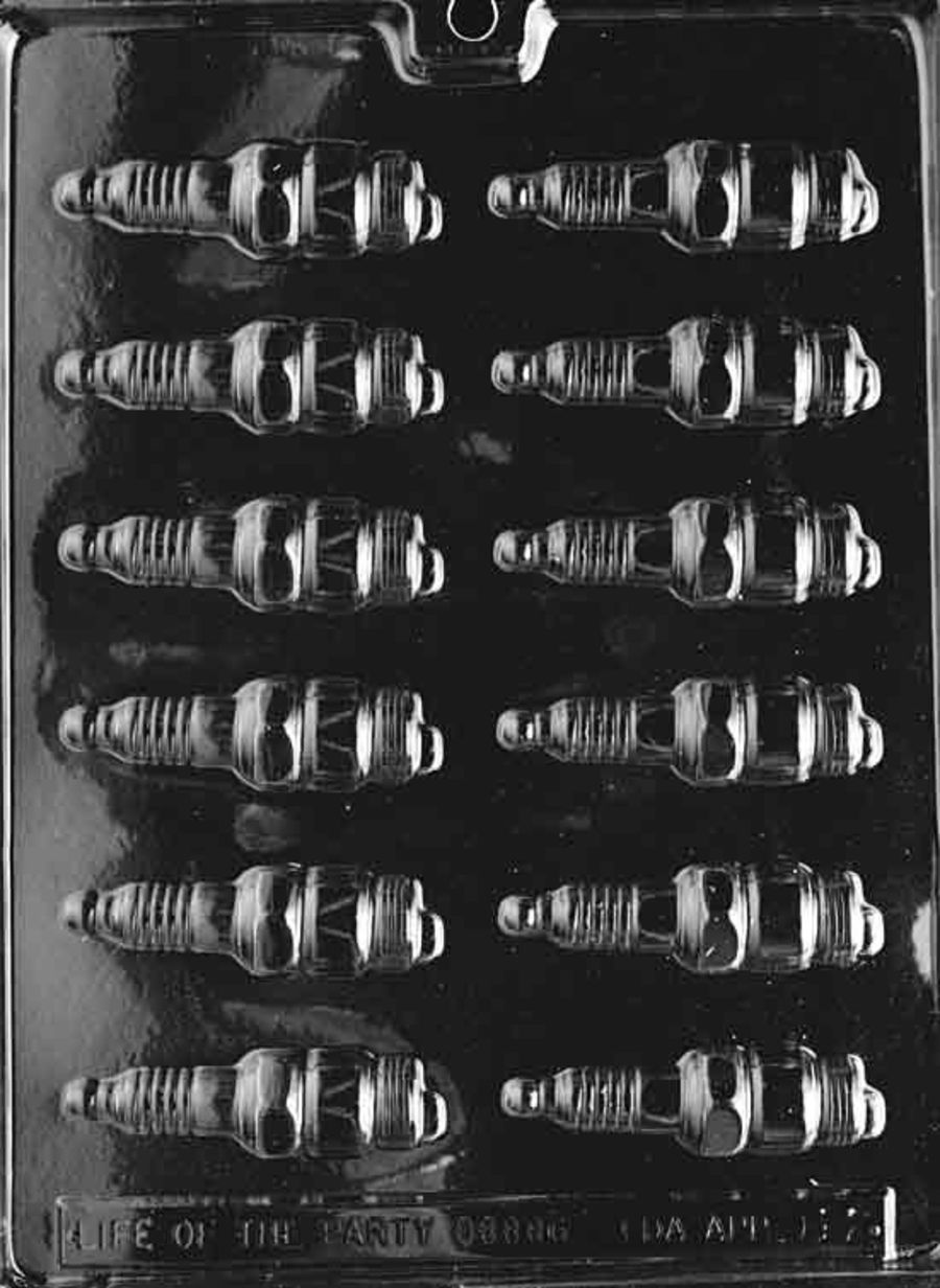 SPARK PLUGS Chocolate Moulds D012