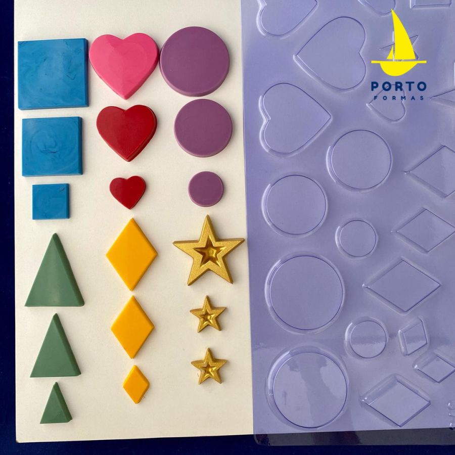 SHAPED APPLIQUES FOR CAKES - PFM 876