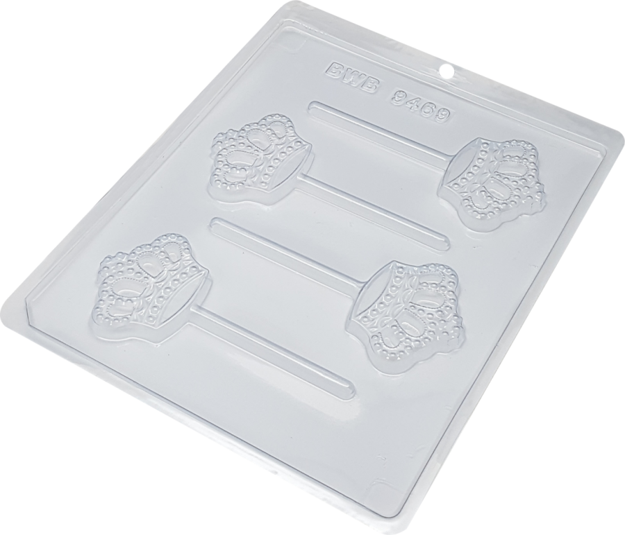 Queen's Crown Lollipop Chocolate Mould