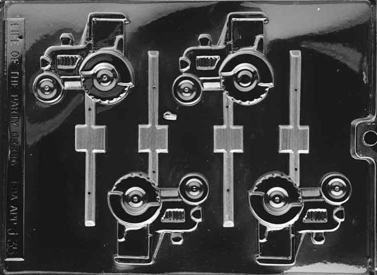 TRACTOR LOLLY CHOCOLATE MOULD