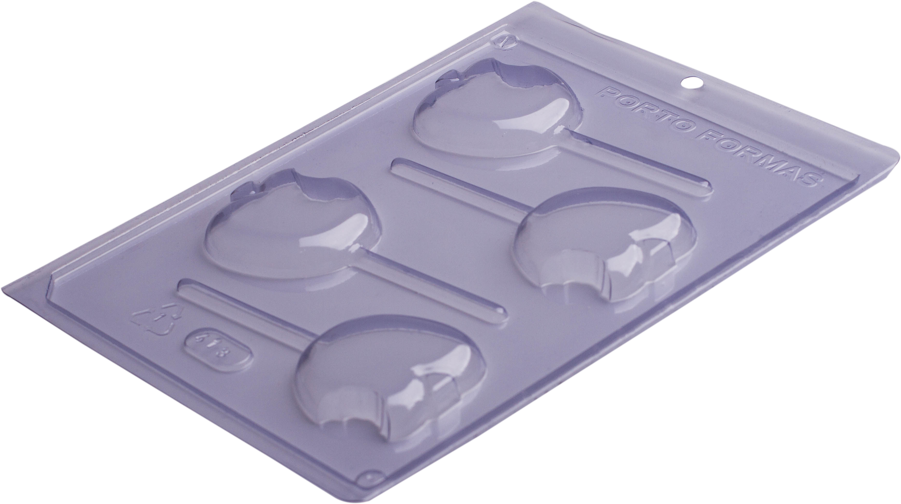 BITTEN APPLE LOLLIPOP CHOCOLATE MOULD