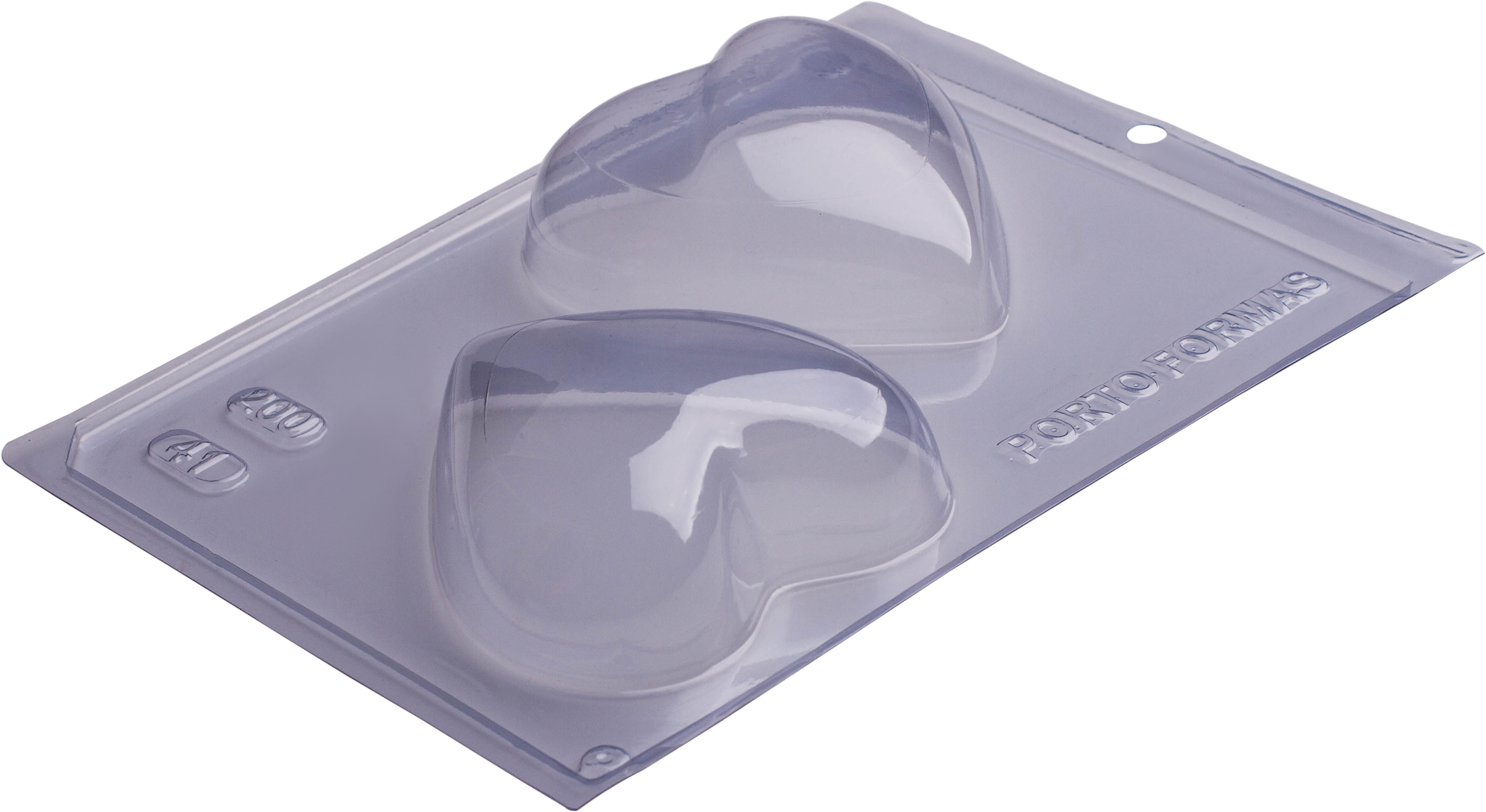 Smooth Heart 200g Chocolate Mould