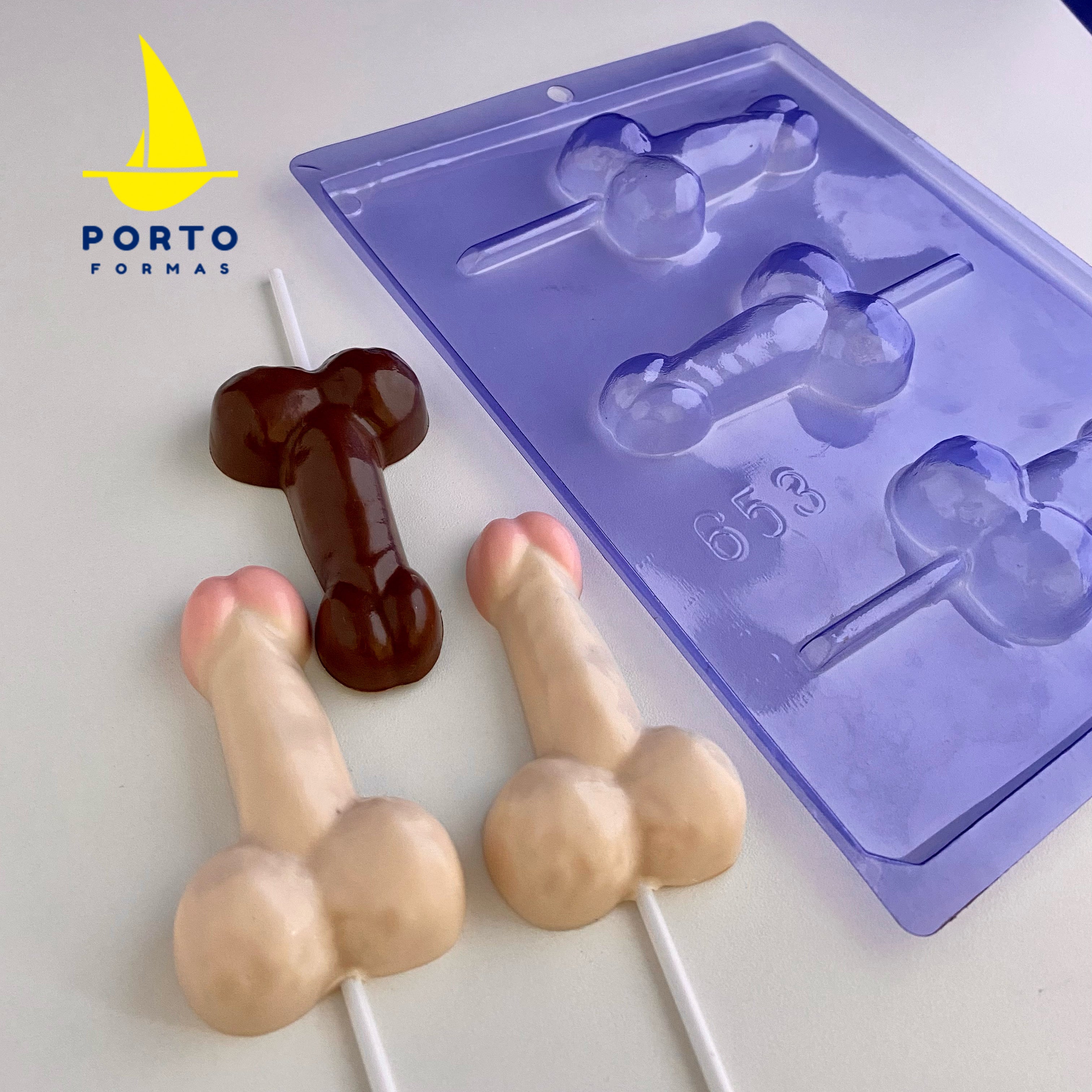Penis Lollipop Chocolate Mould