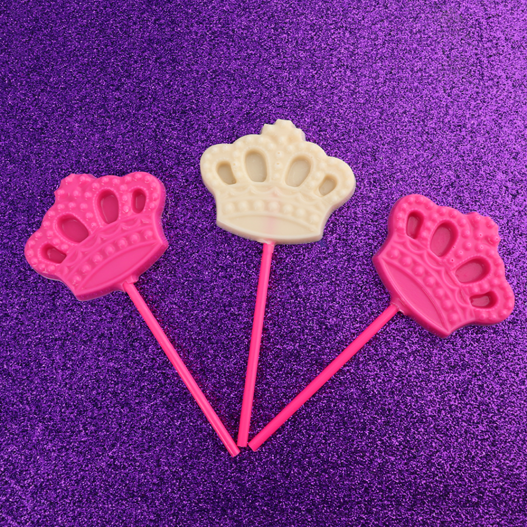 Queen's Crown Lollipop Chocolate Mould