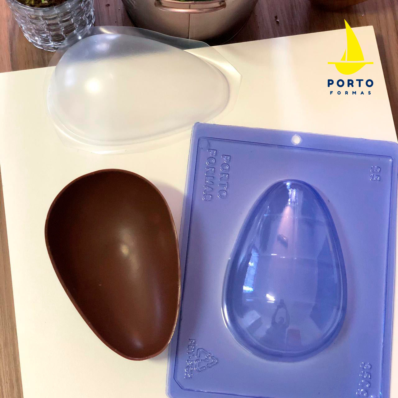 Thin Shell Truffled 300g Chocolate Egg Mould