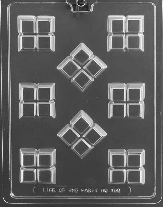 SMALL BREAK APART BAR CHOCOLATE MOULD