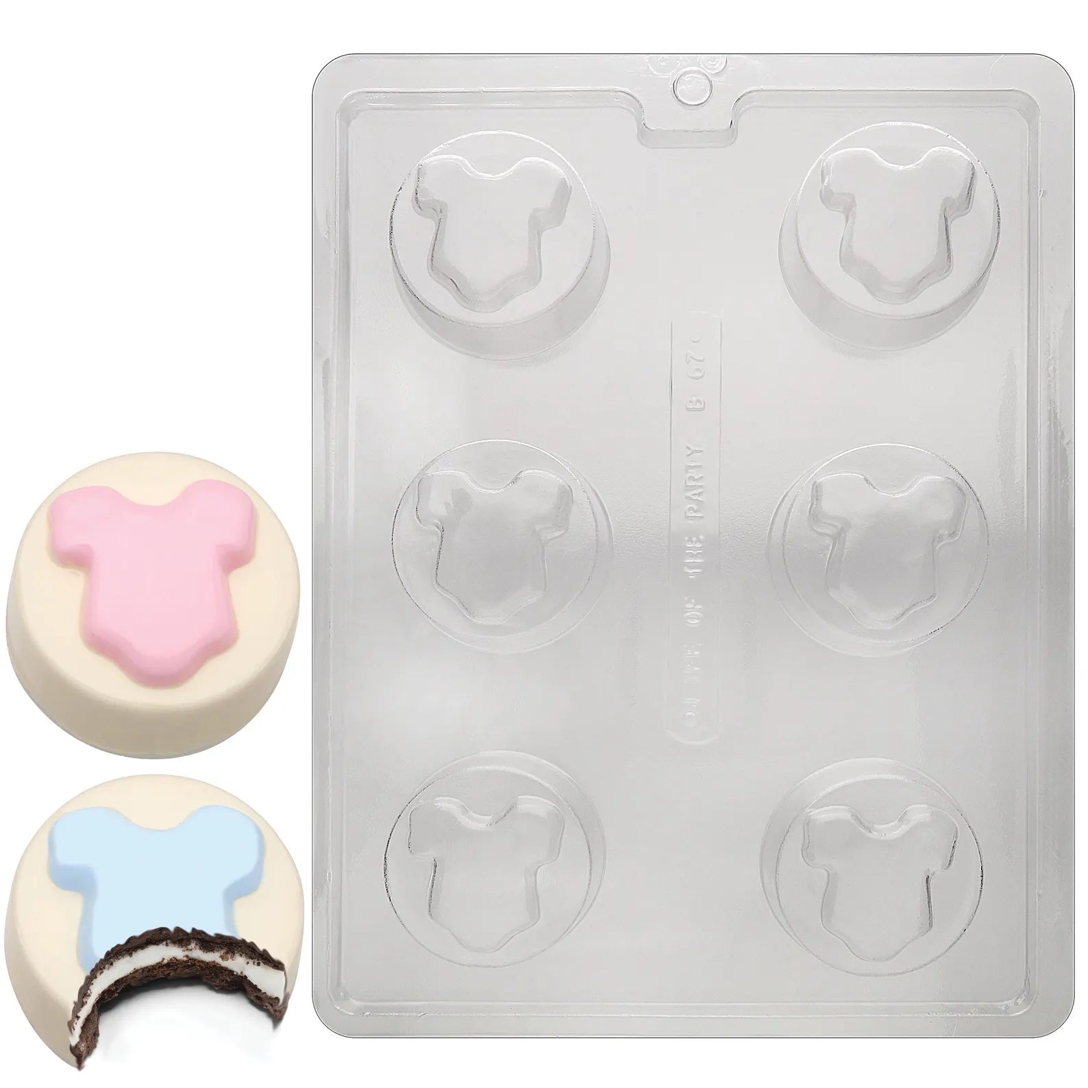 BABY ONE PIECE BODYSUIT COOKIE Chocolate Mould