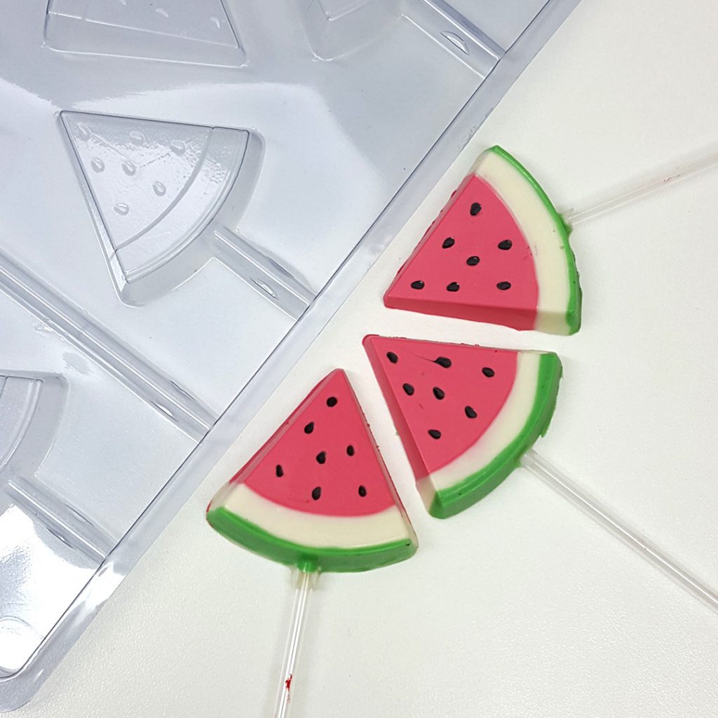 Watermelon Lollipop Chocolate Mould