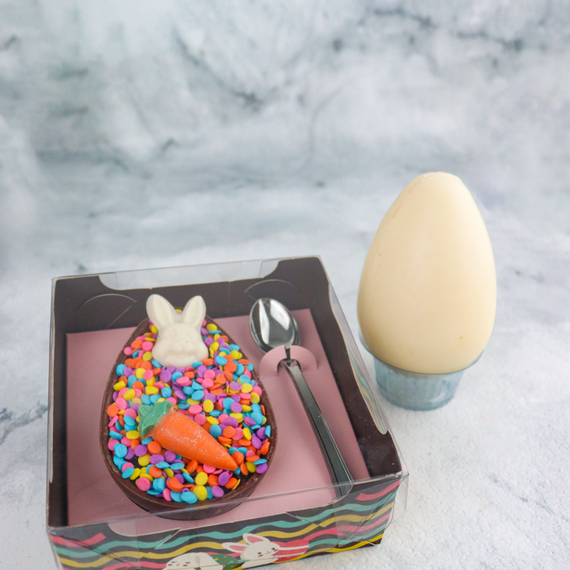 Smooth Plain Egg 750g Chocolate Mould