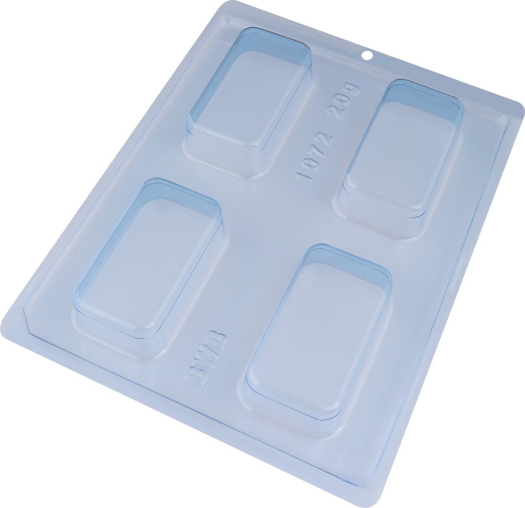 Large Rectangle Shaped Bonbon Cake Chocolate Mould