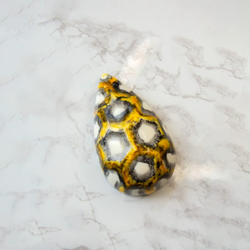 Detailed Spiked Egg 2 - 350g Chocolate Mould