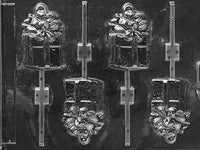 Christmas gift chocolate lolly mould