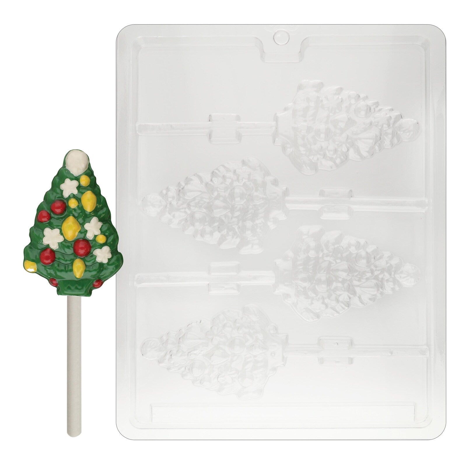 Tree Lollipop Chocolate Candy Mould