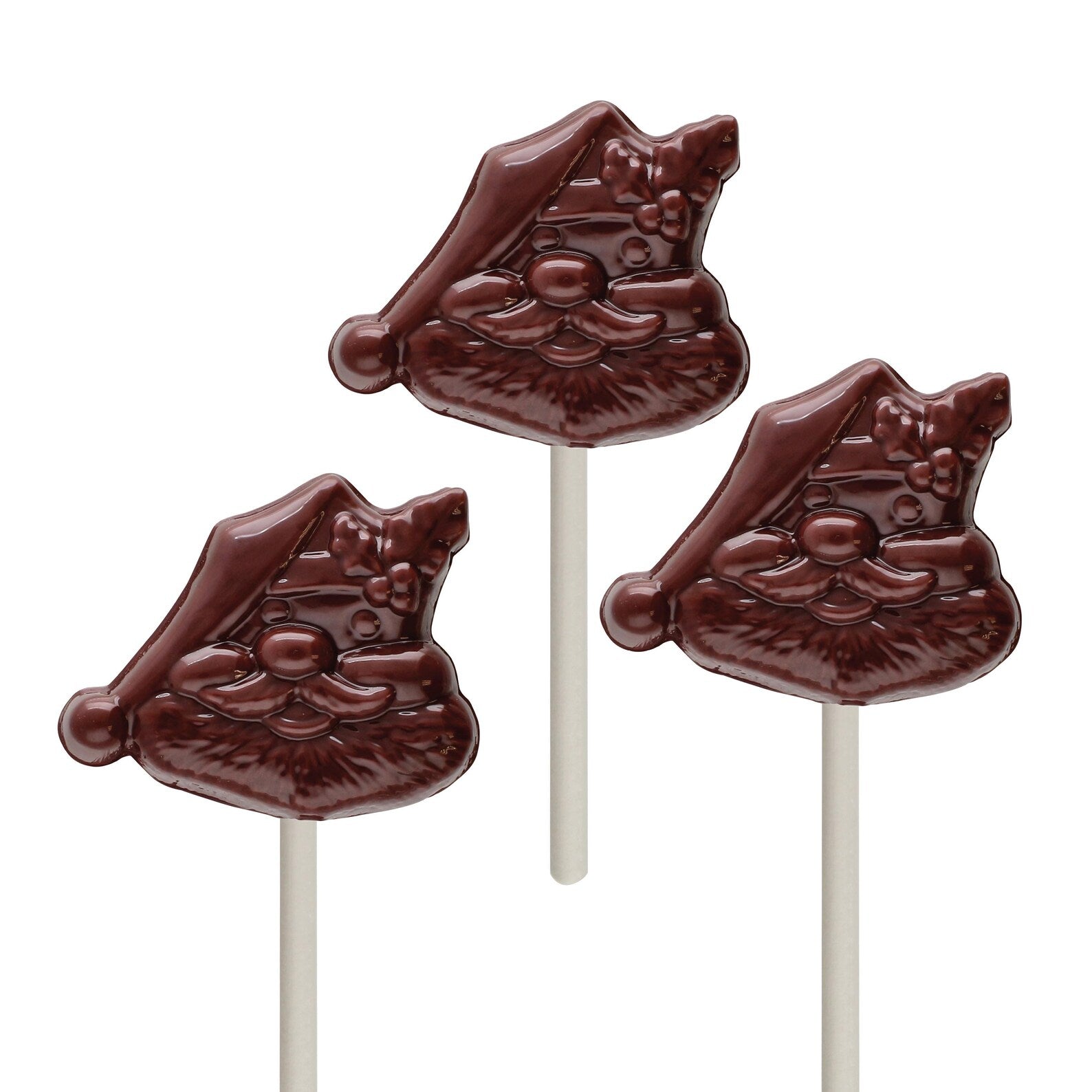 Santa Face Lollipop Chocolate Candy Mould