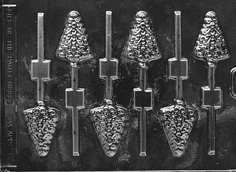 SMALL TREE LOLLY CHOCOLATE MOULD