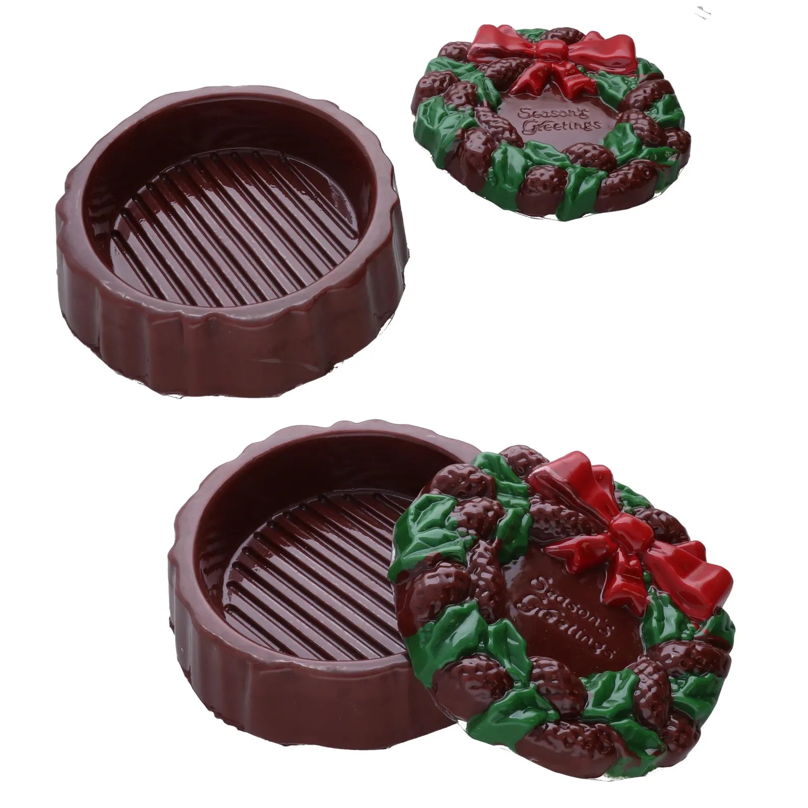 WREATH POUR BOX CHOCOLATE MOULD