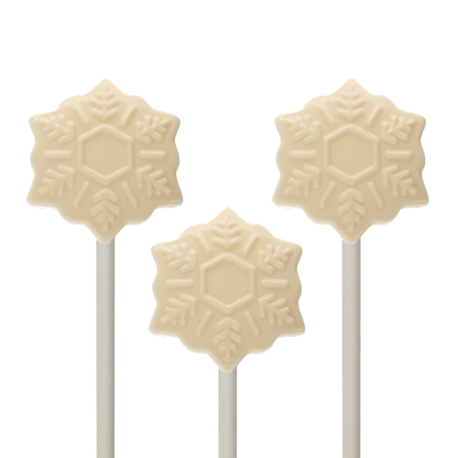 SNOWFLAKE LOLLY CHOCOLATE MOULD