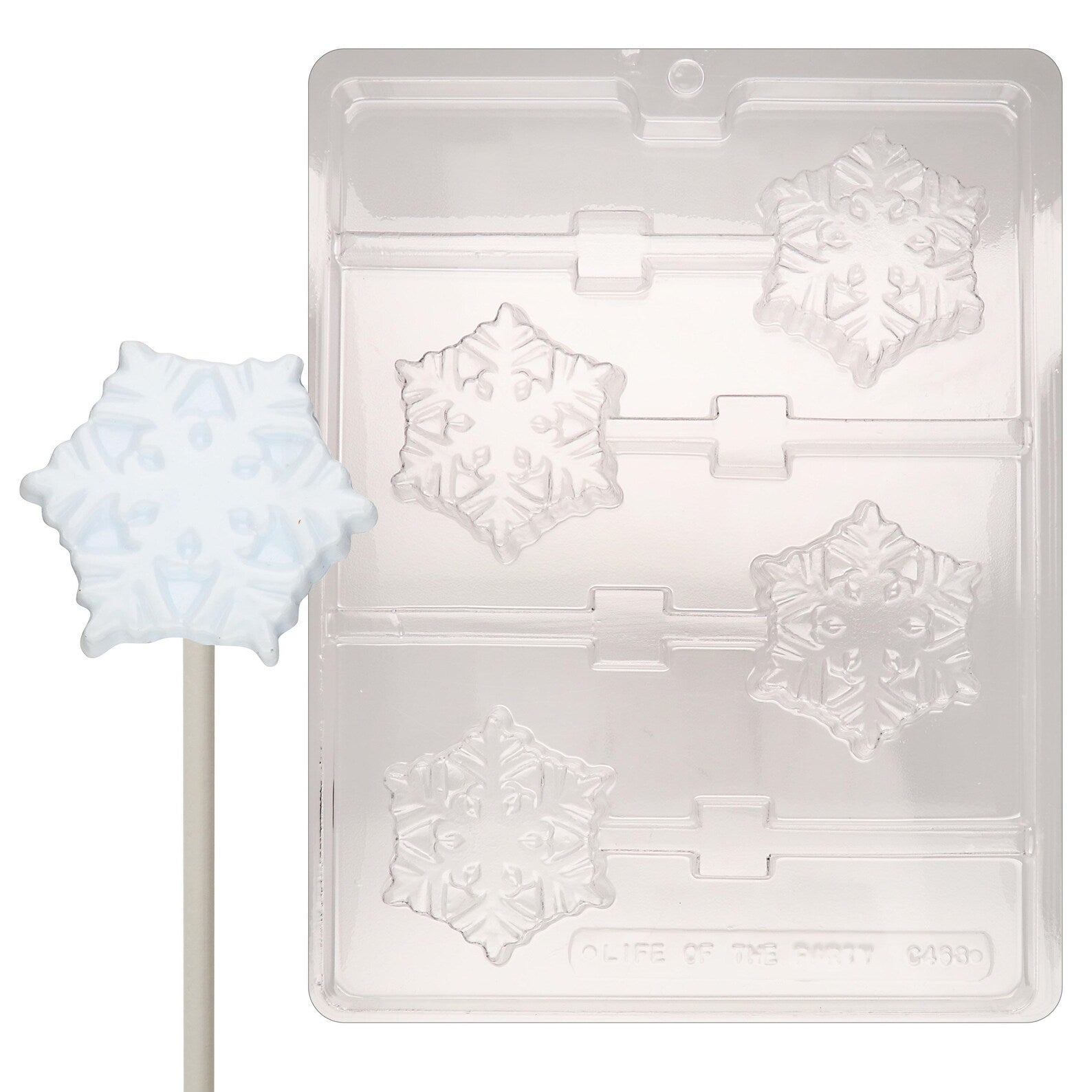 Frozen Snowflake Lolly CHOCOLATE MOULD