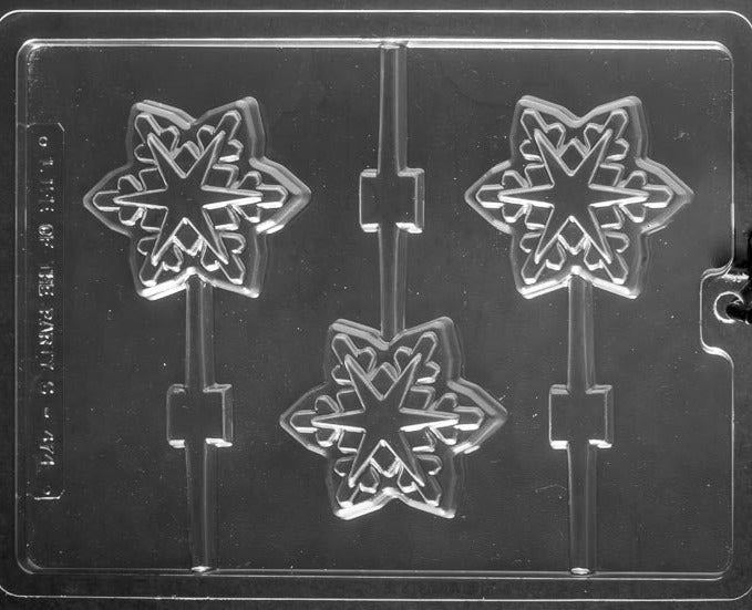 lifeoftheparty snowflake chocolate mould