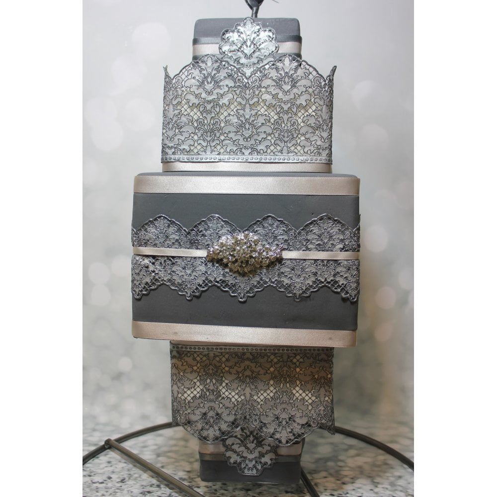 Damask - 3D Large Lace Mat