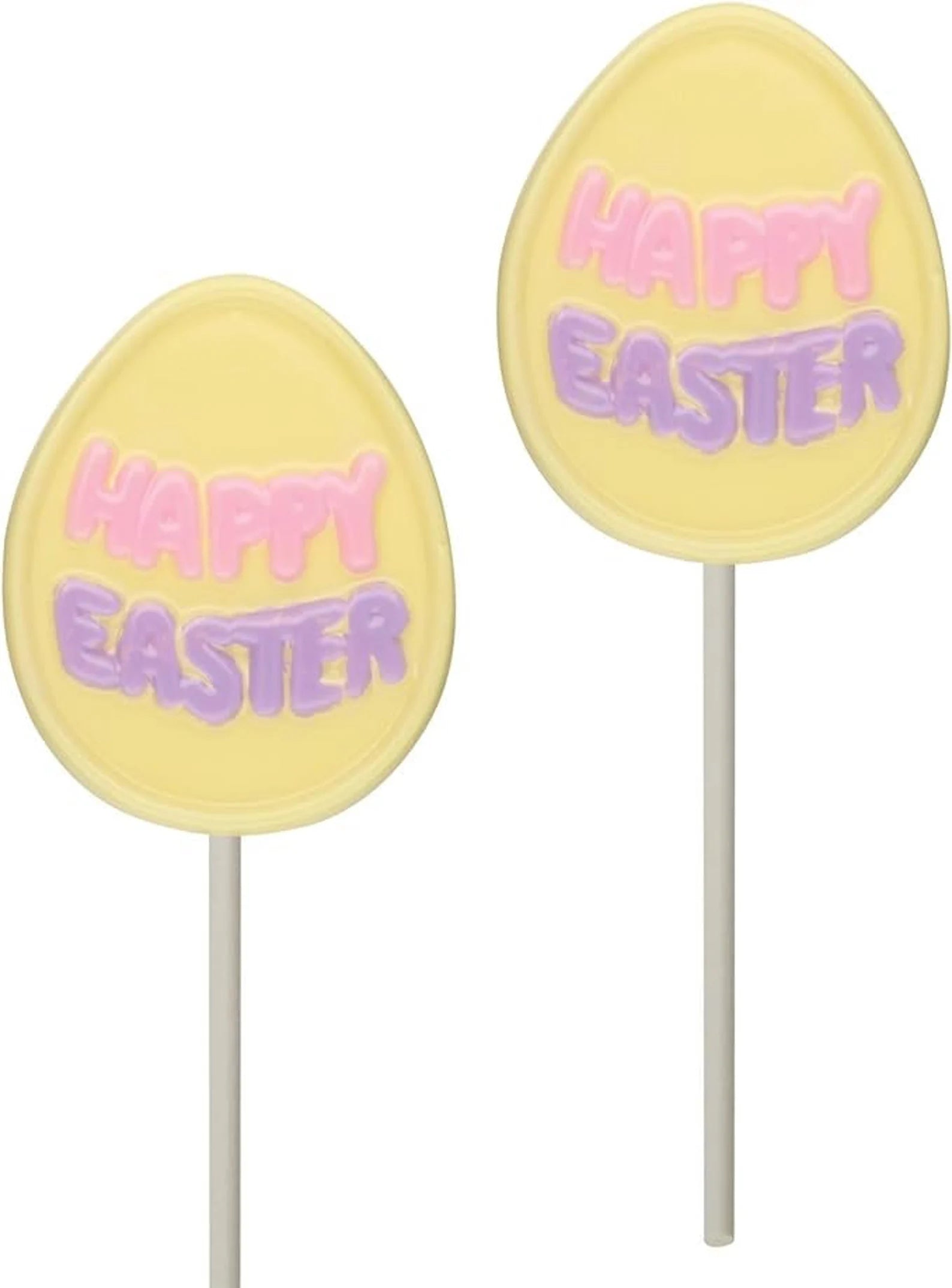 Happy Easter Lollipop Chocolate Candy Mould