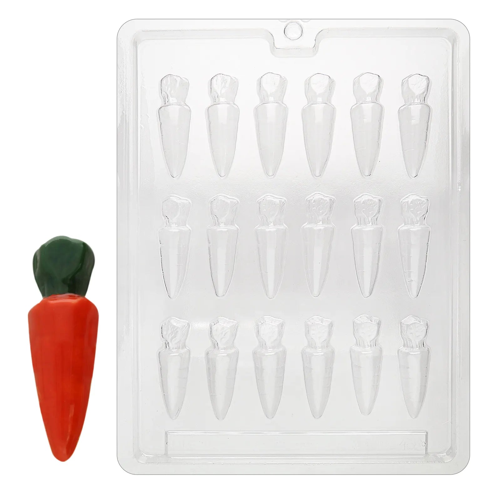SMALL CARROT CHOCOLATE MOULD