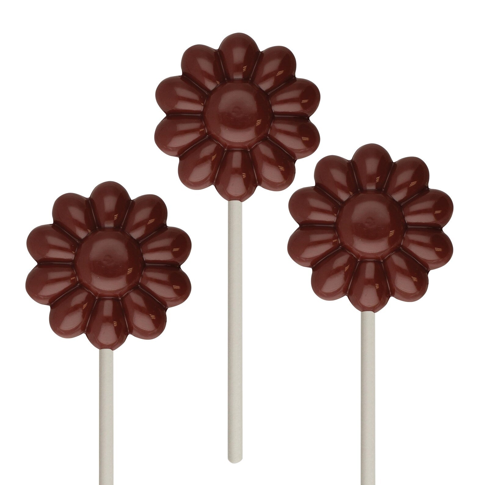 Large Daisy Lollipop Sucker Chocolate Candy Mould