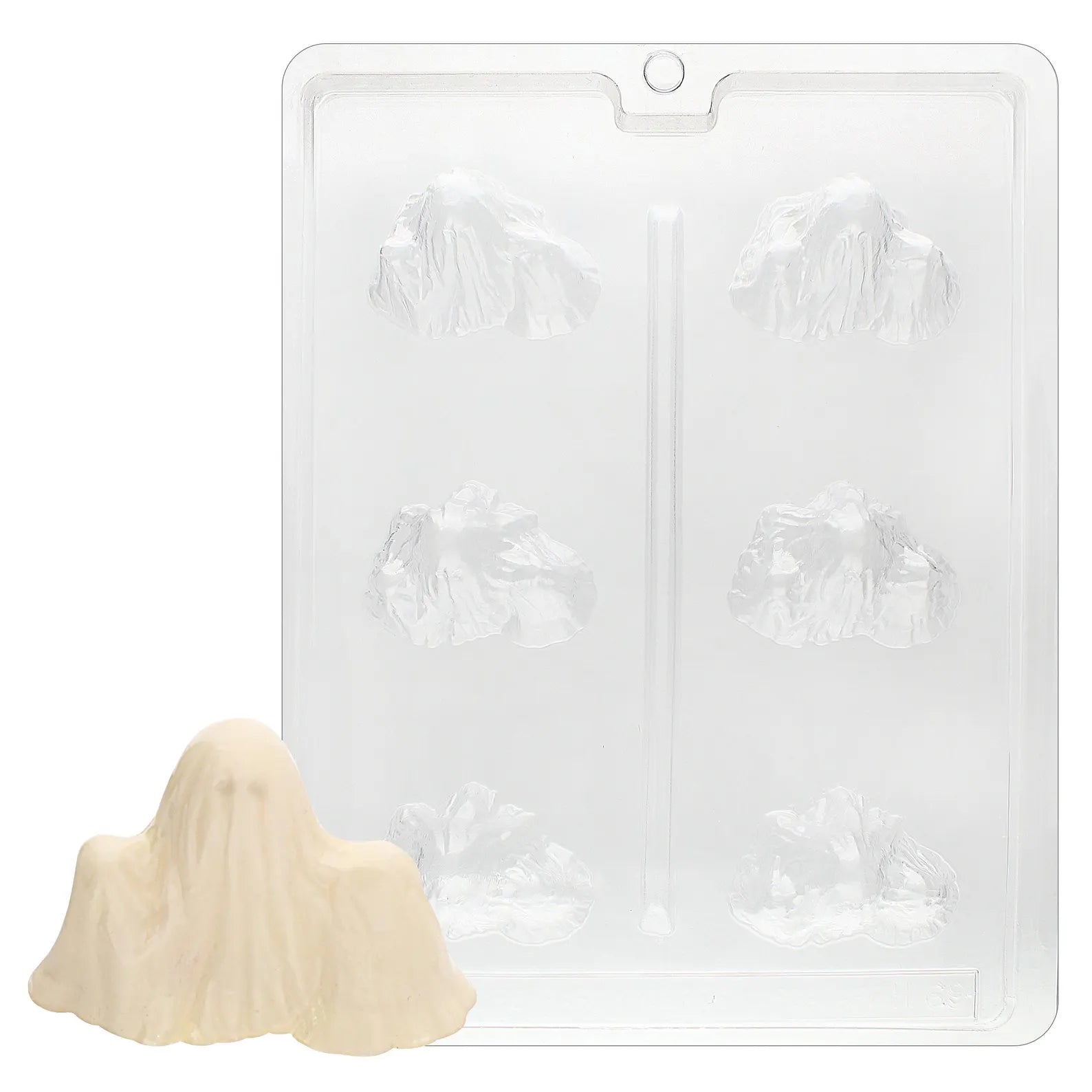 Halloween Ghost Pour Lollipop Chocolate Candy MoUld