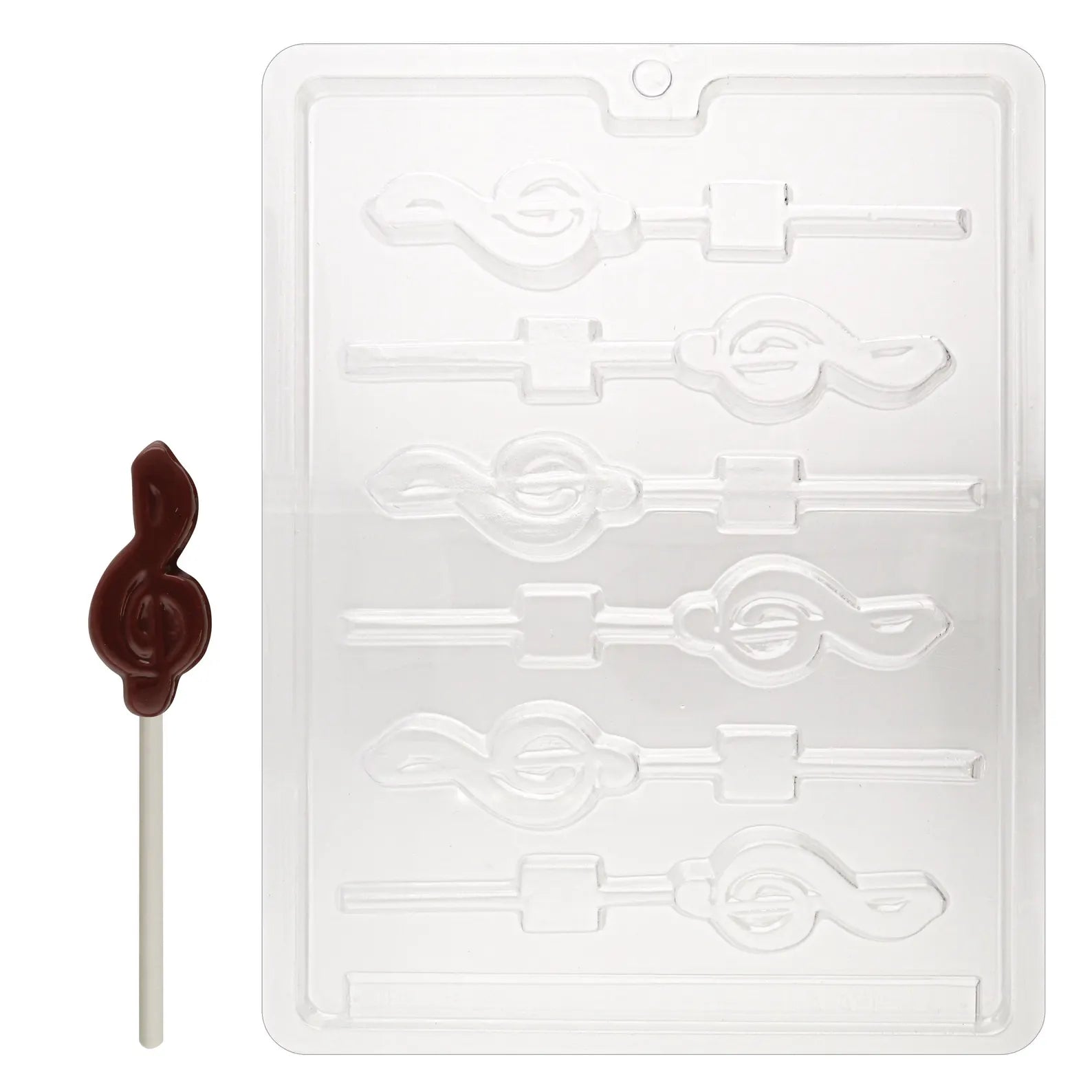 G Clef Musical Note Music Lollipop Chocolate Candy Mould