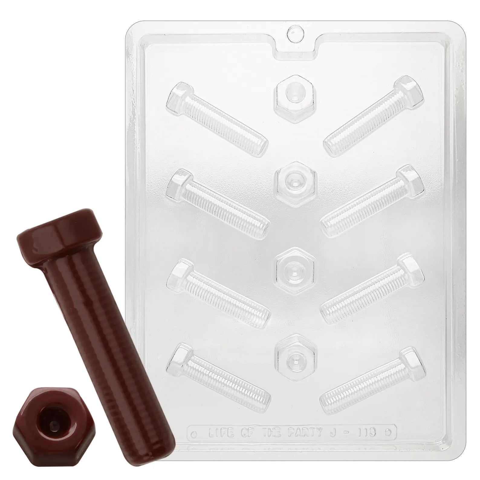Nuts and Bolts Chocolate Mould