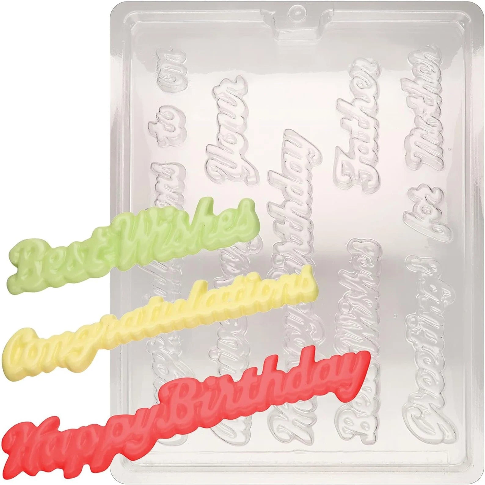 Salutations Chocolate Candy Mould