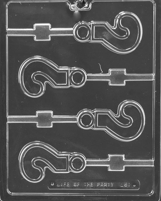 Question Mark ? LOLLY CHOCOLATE MOULD