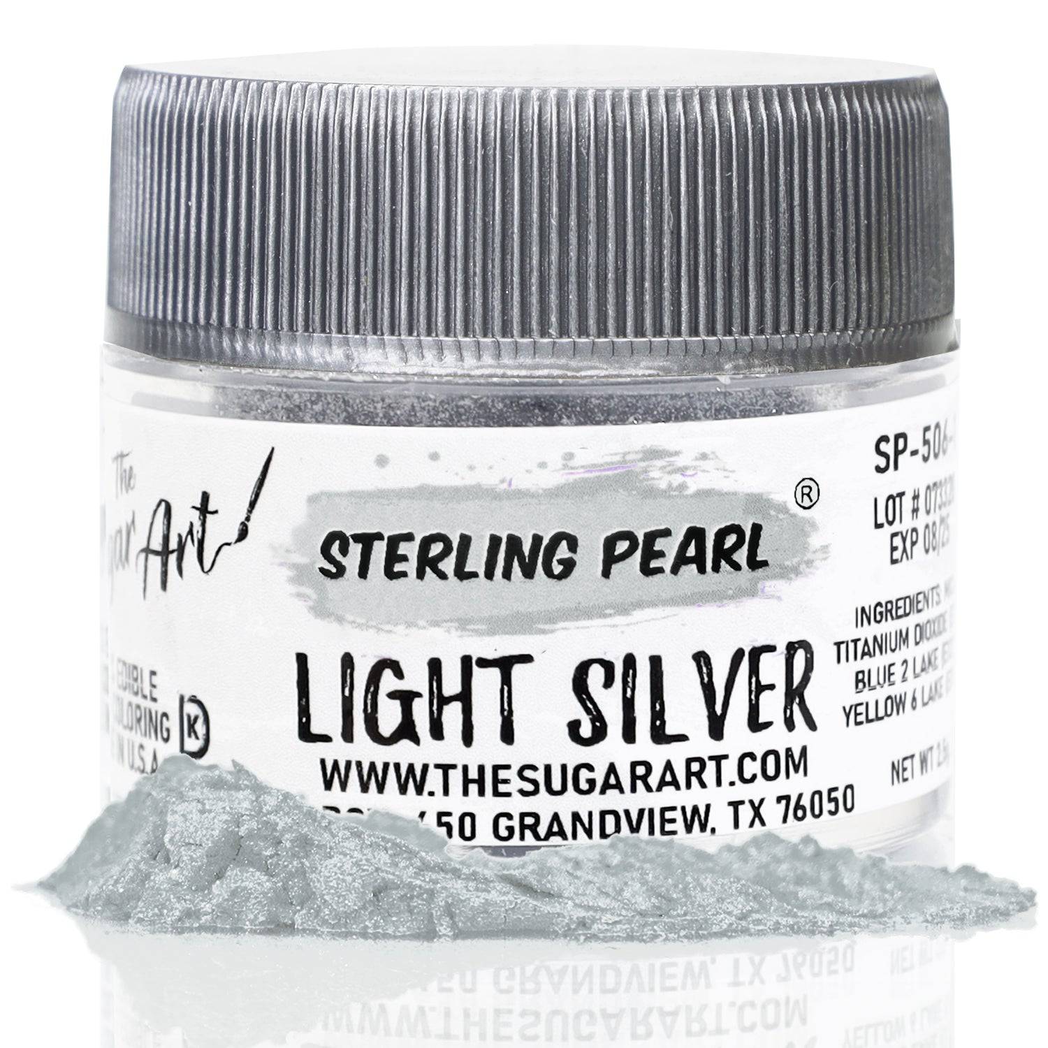 Light Silver Pearl Lustre Dust