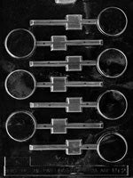 SMALL ROUND CHOCOLATE LOLLY MOULD