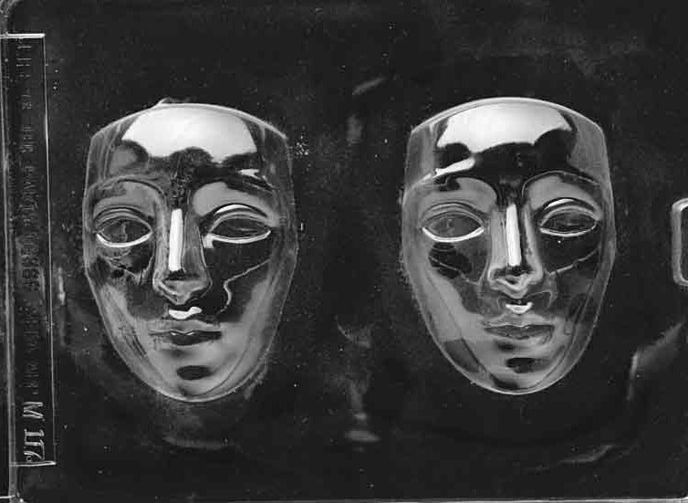 mask chocolate mould