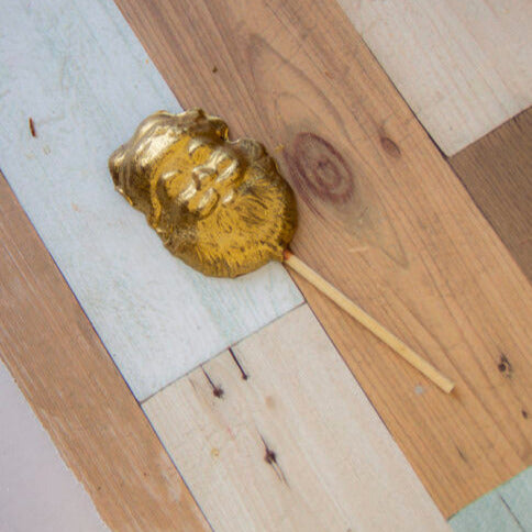 Santa Face Lollipop Chocolate Mould