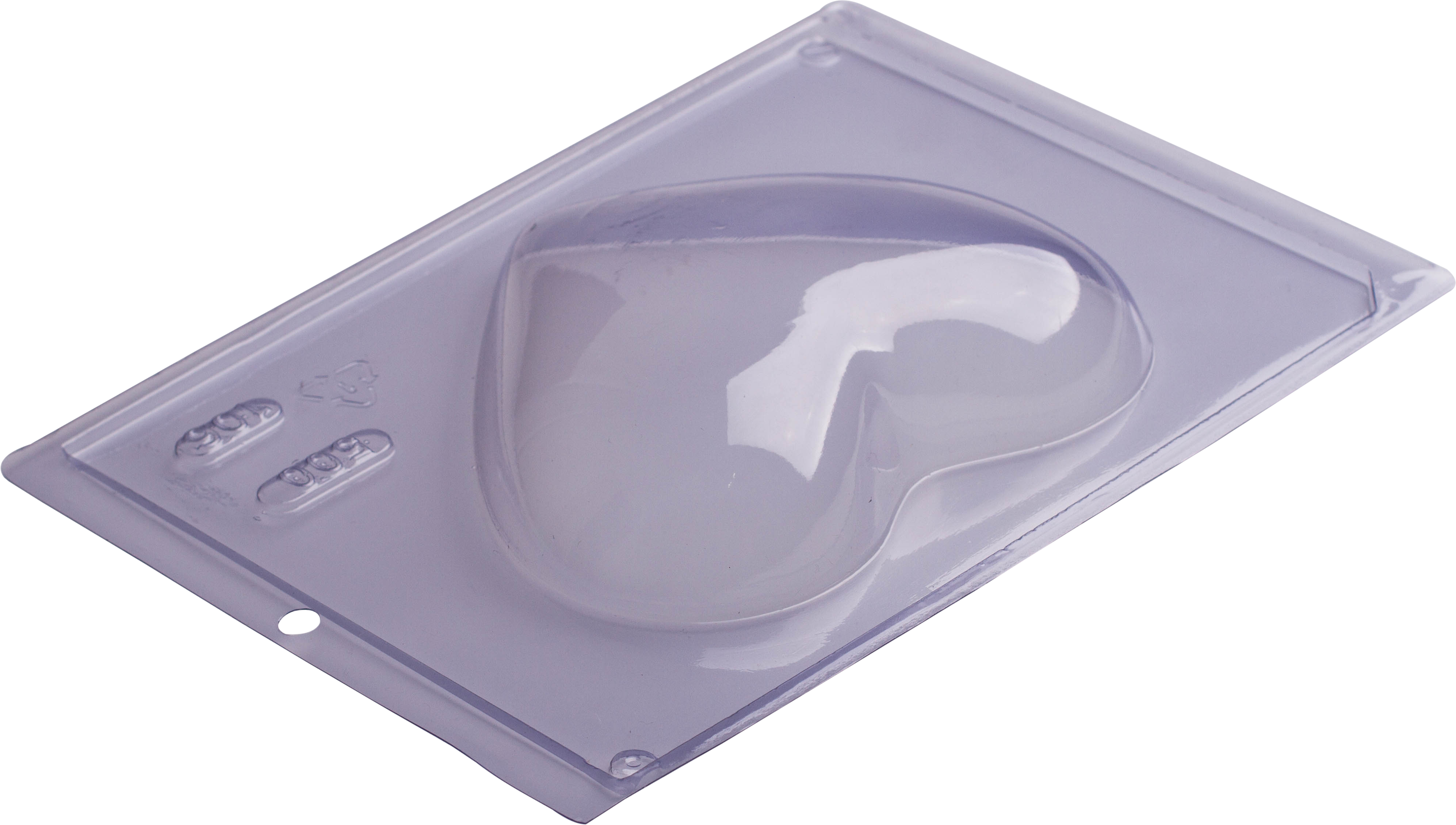 SMOOTH HEART 500G CHOCOLATE MOULD
