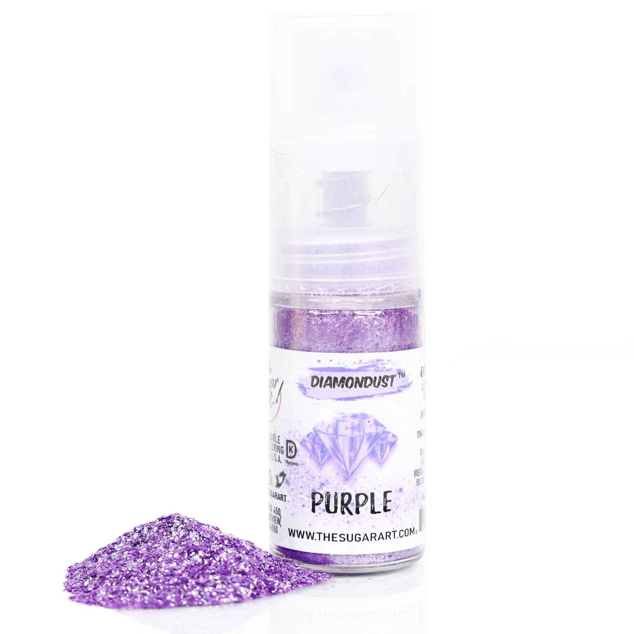 Purple DiamonDust EDIBLE GLITTER