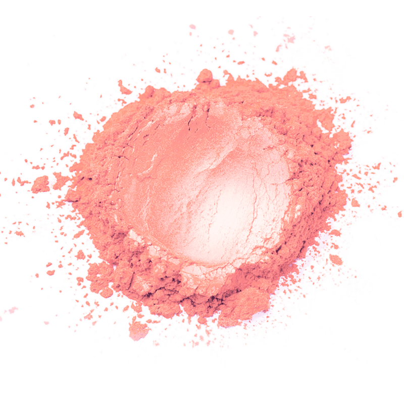 Pink Satin Sterling Pearl Lustre Dust