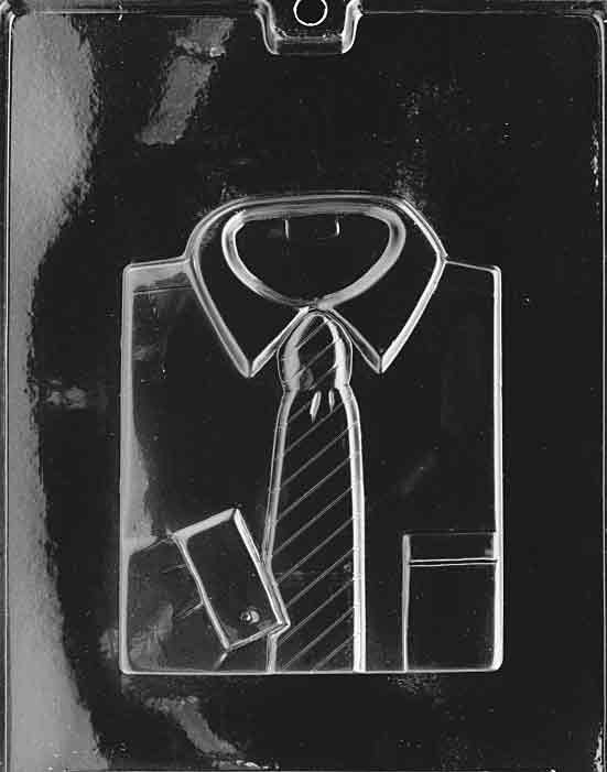 SHIRT WITH TIE Chocolate Mould