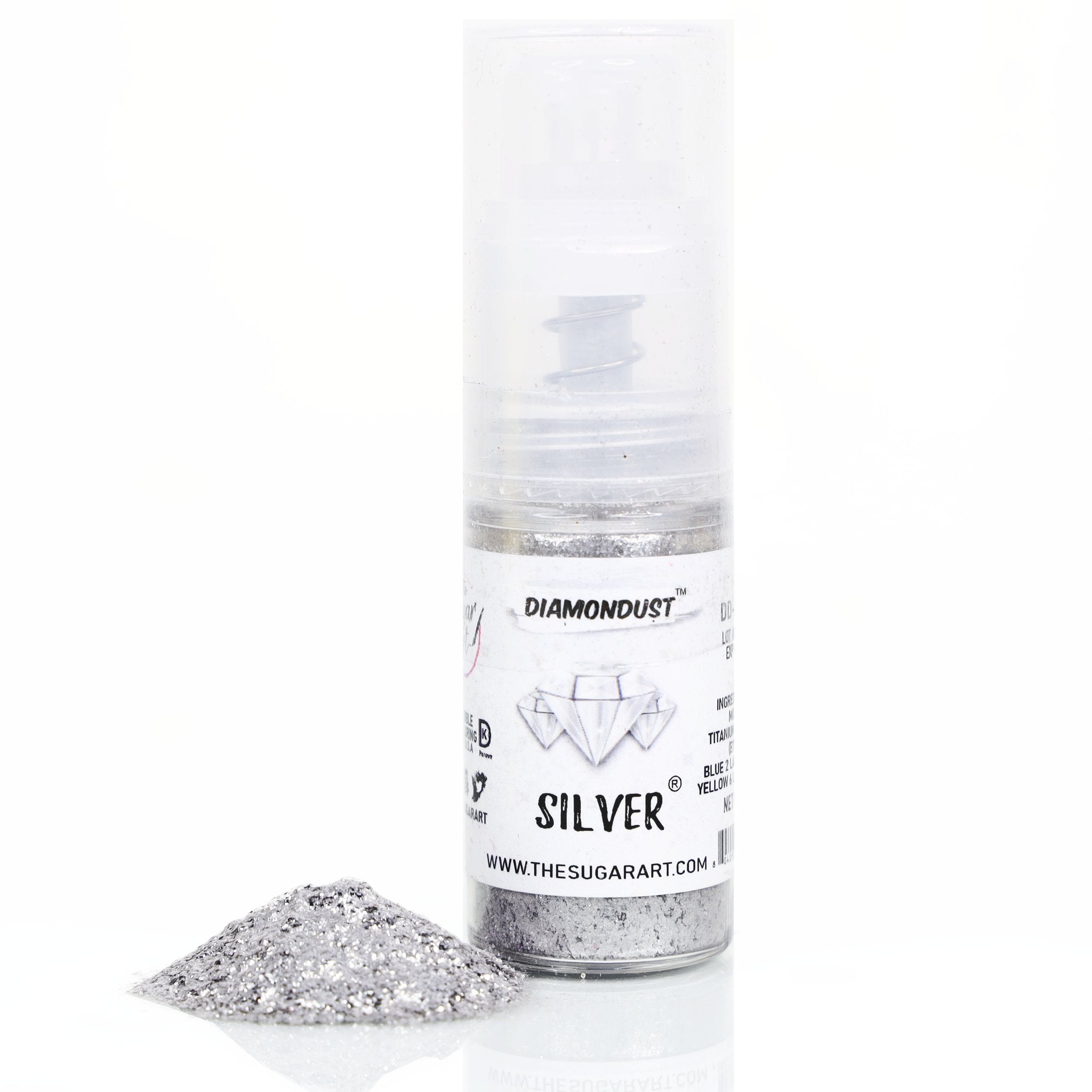 Silver Edible Glitter