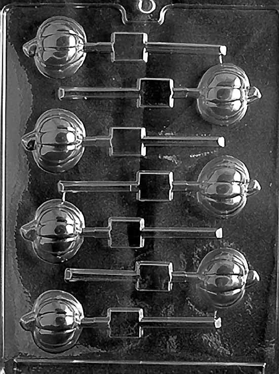 Thanksgiving Pumpkin Lolly Chocolate Mould