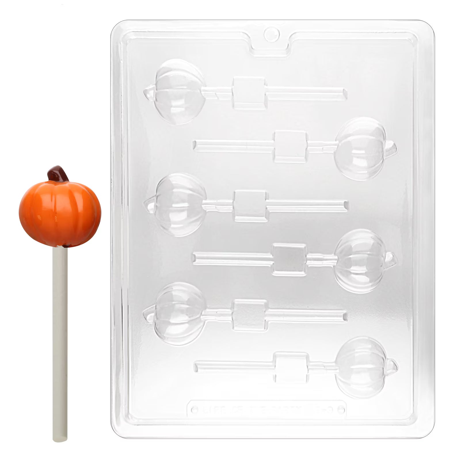 Thanksgiving Pumpkin Lolly Chocolate Mould