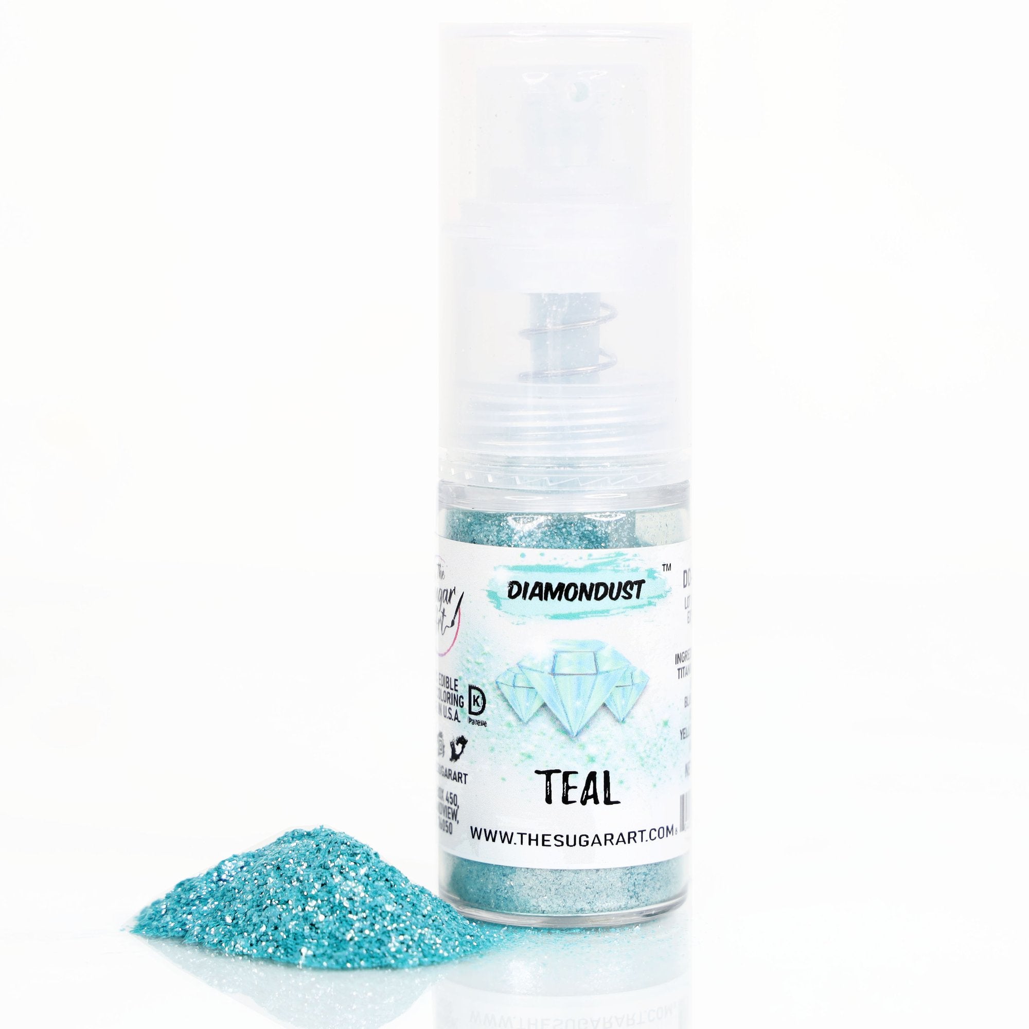 Teal Edible Glitter