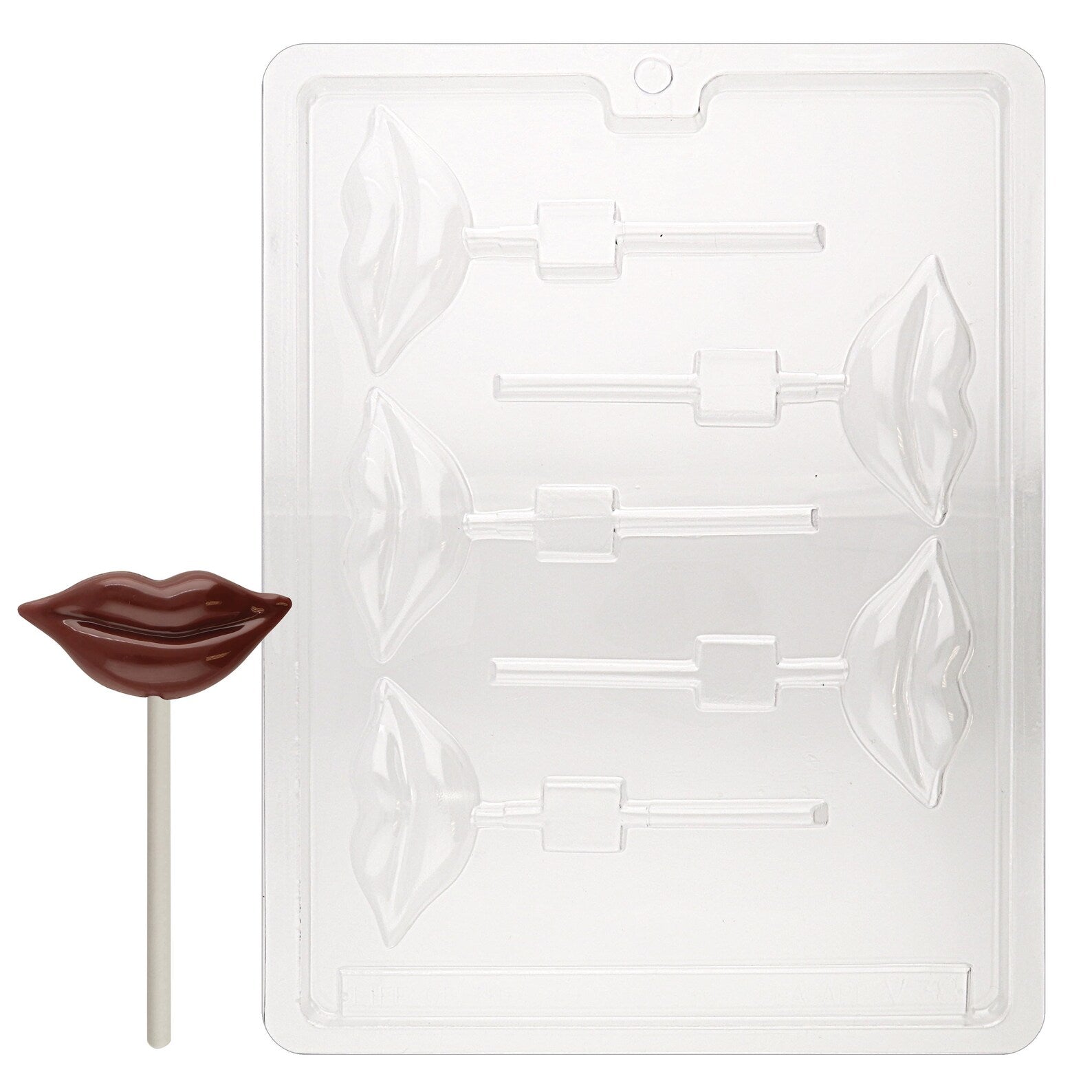 LIPS LOLLY Chocolate Mould